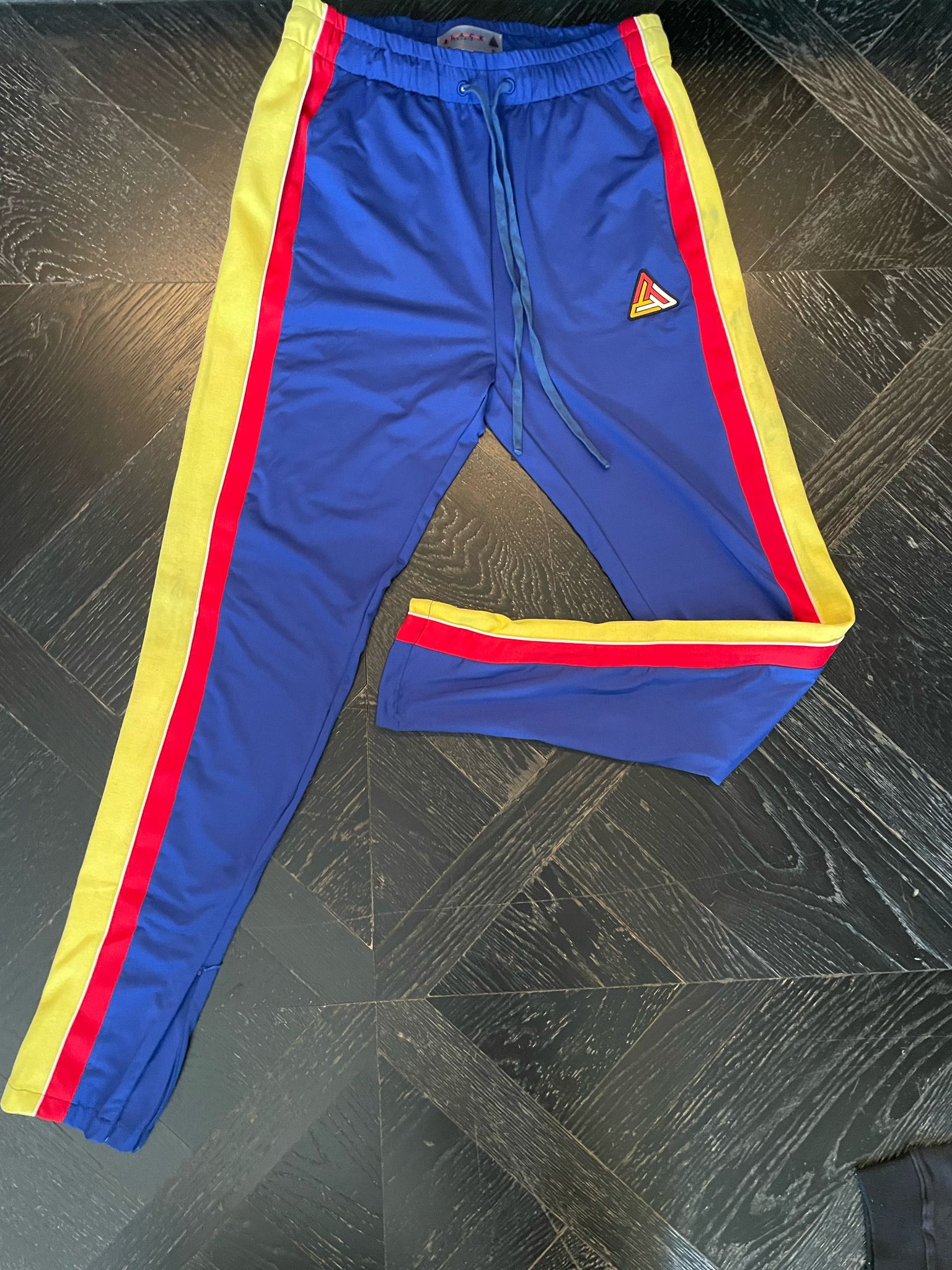 Chris Brown Black Pyramid Pants