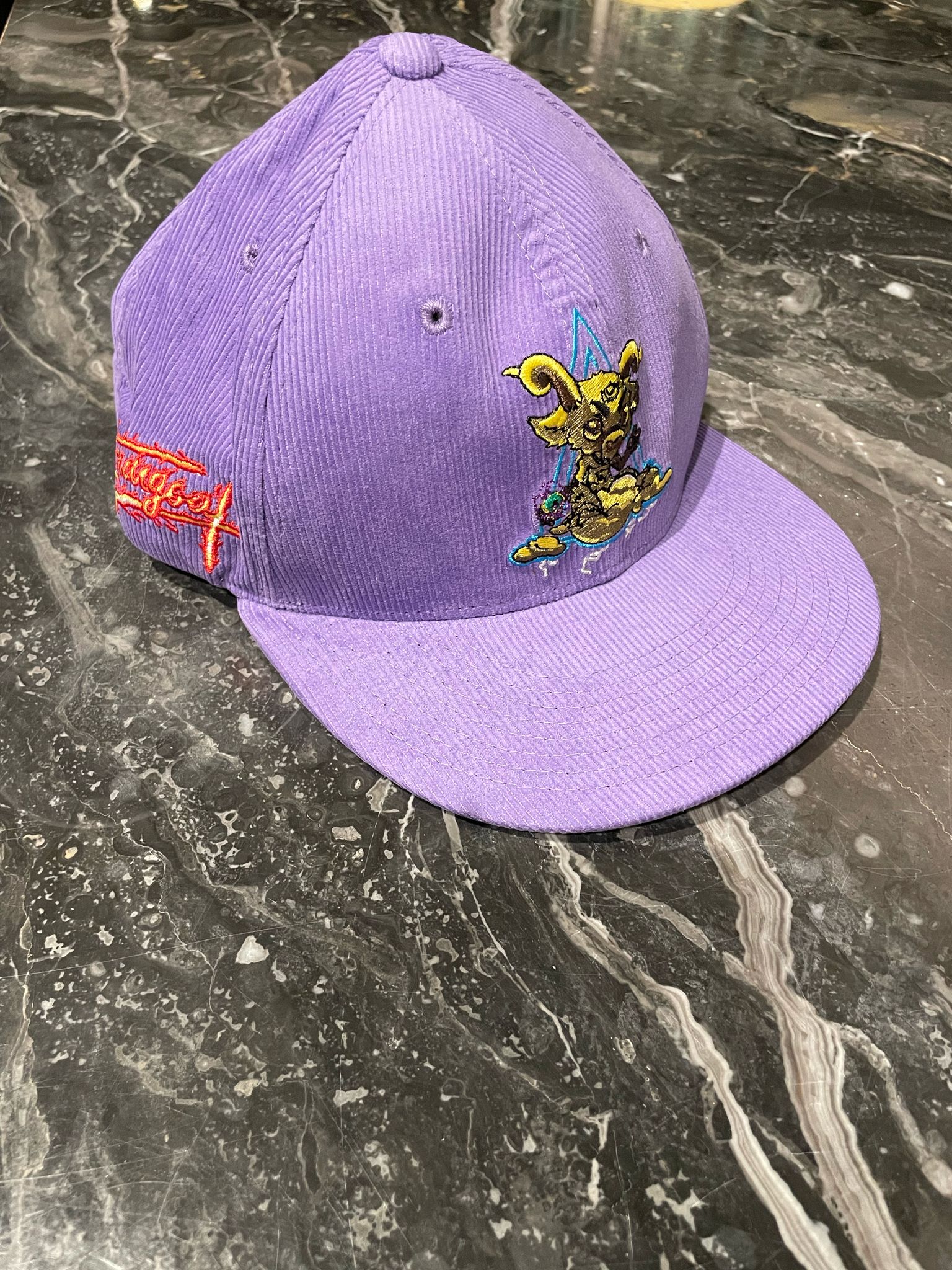 Chris Brown Purple Hat