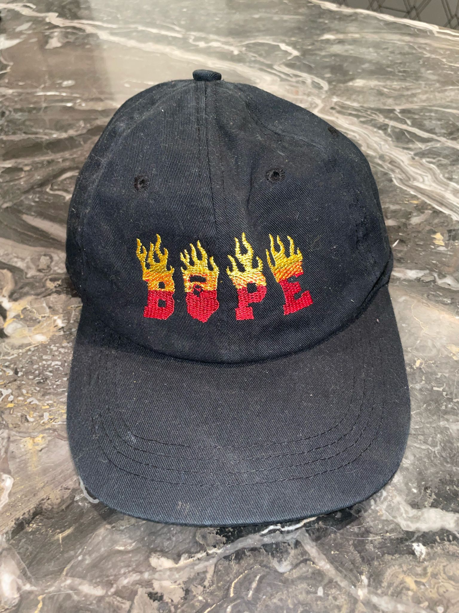 Chris Brown Black Bape Hat