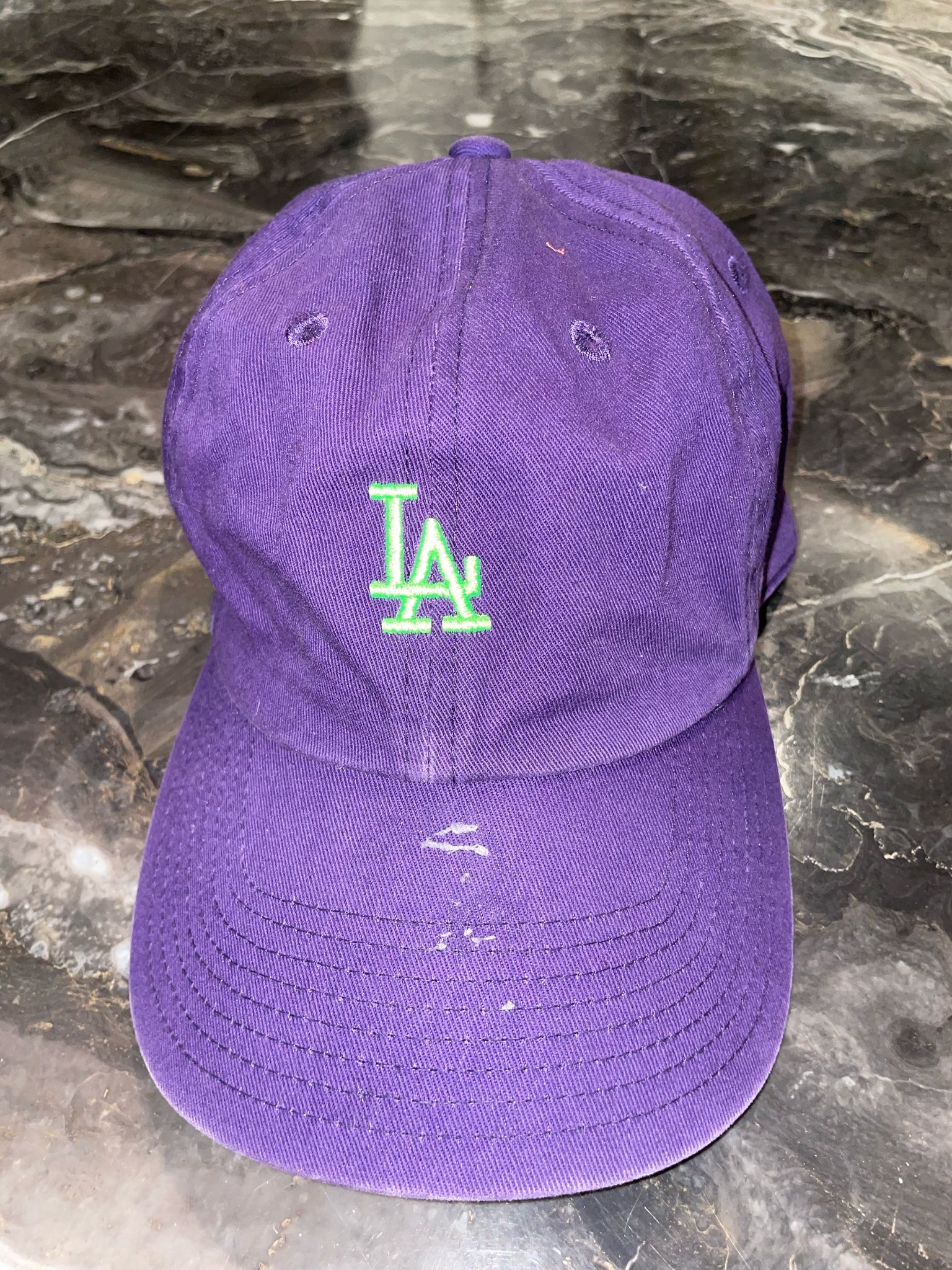 Chris Brown Purple LA Hat