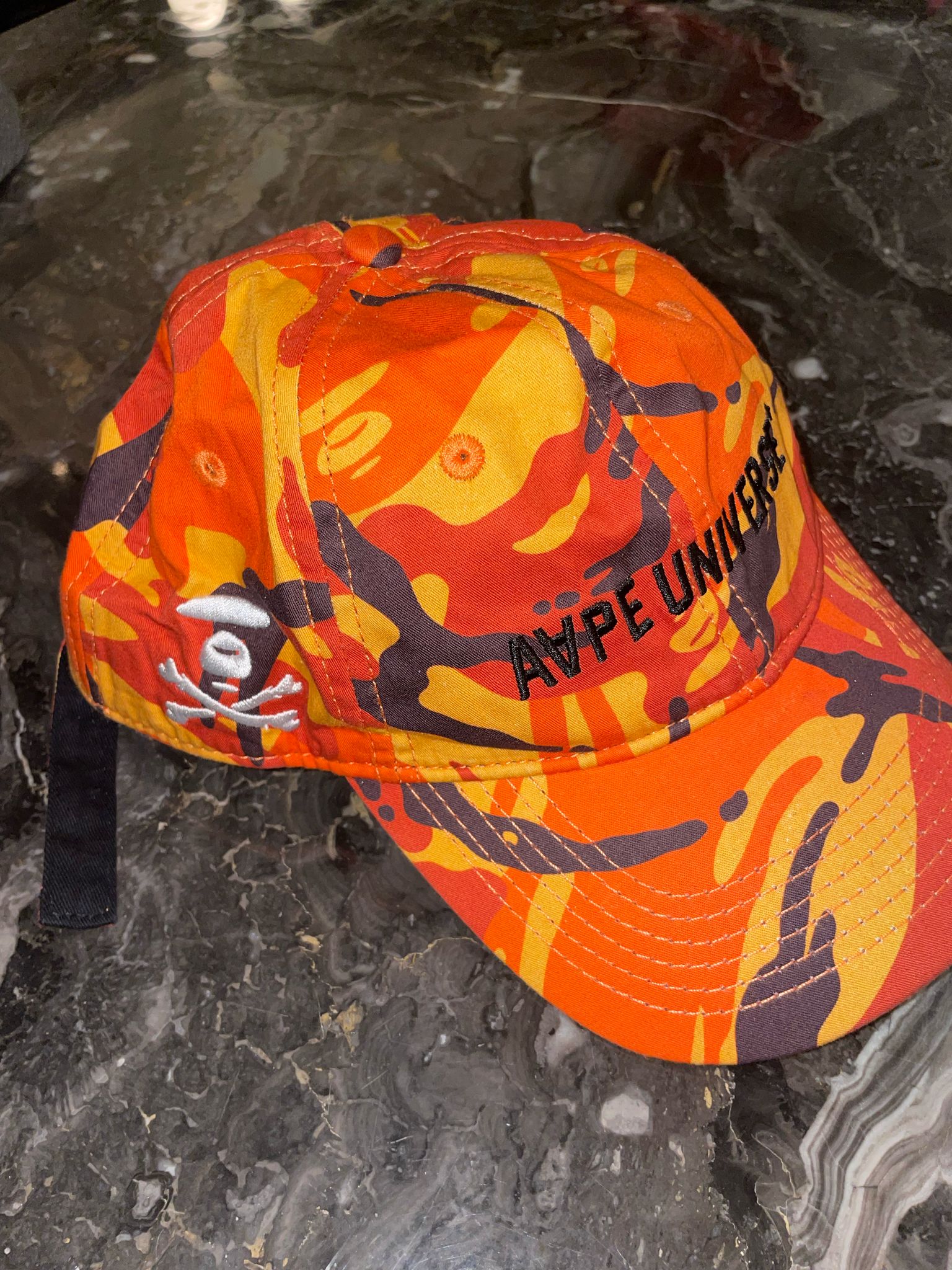 Chris Brown Bape Camo Hat