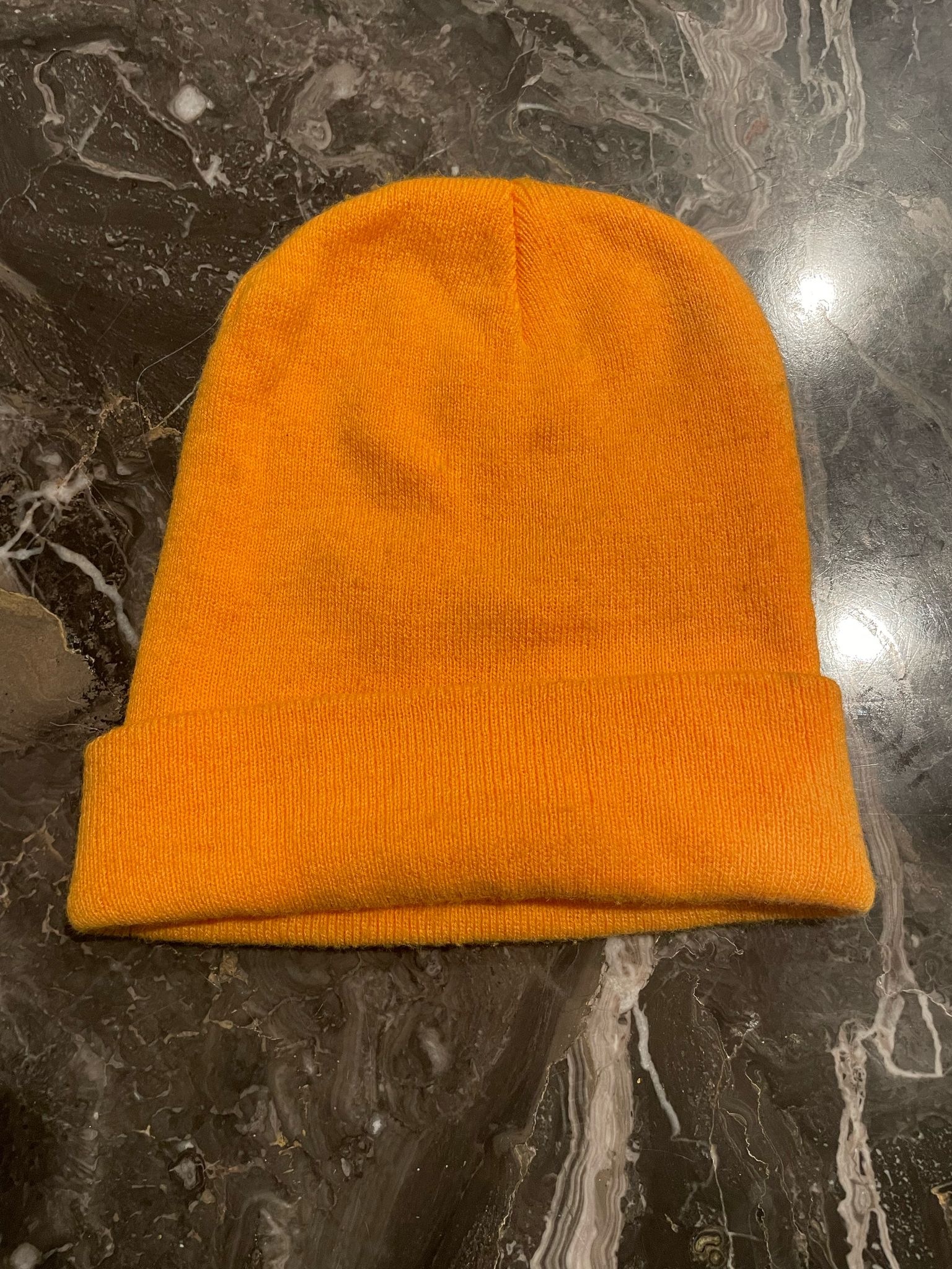 Chris Brown Orange Beanie