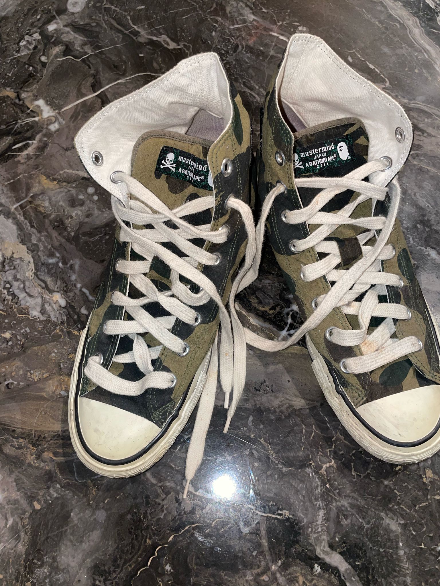 Chris Brown Mastermind Bape Converse