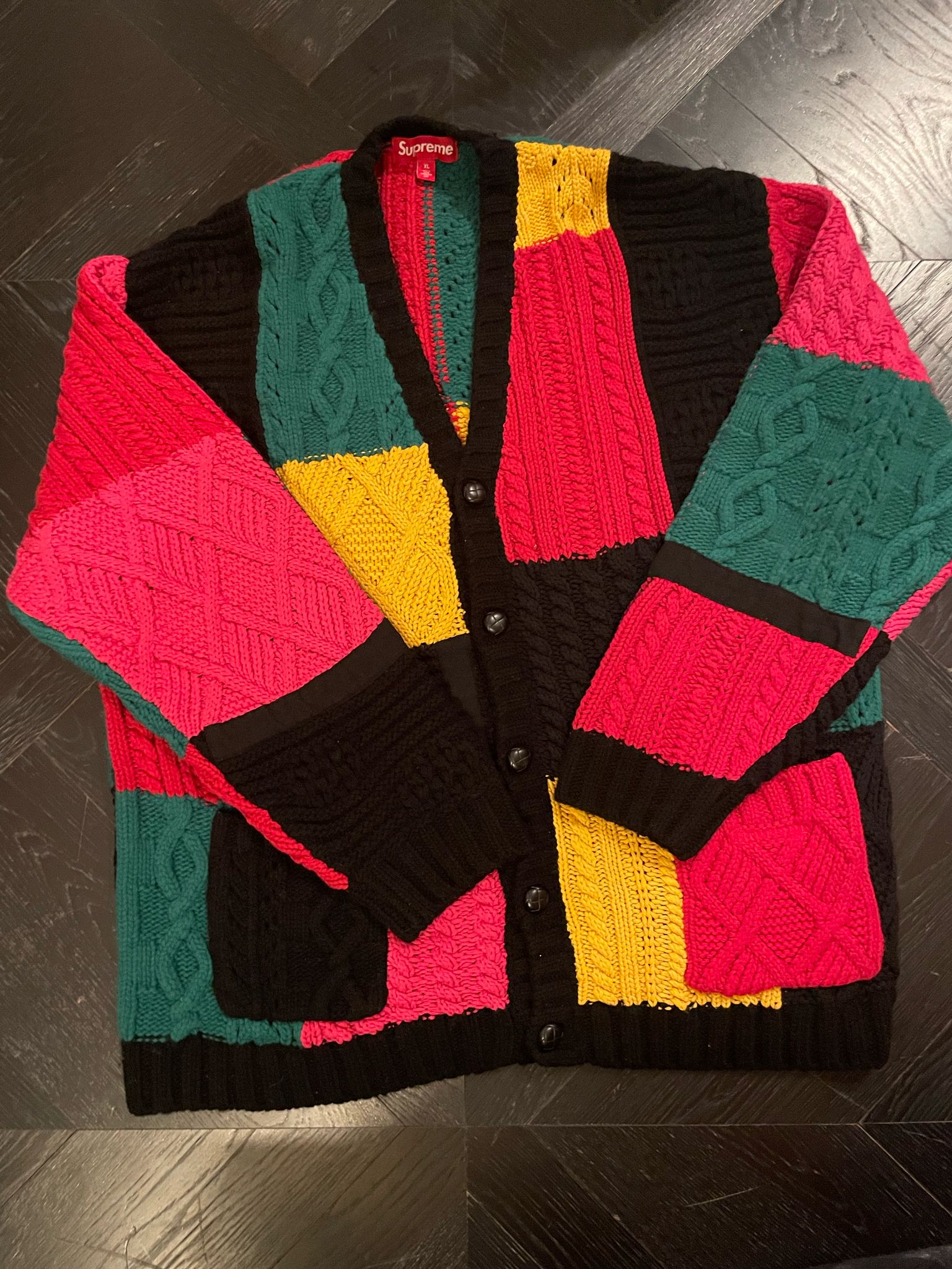 Supreme Multi Color Cardigan