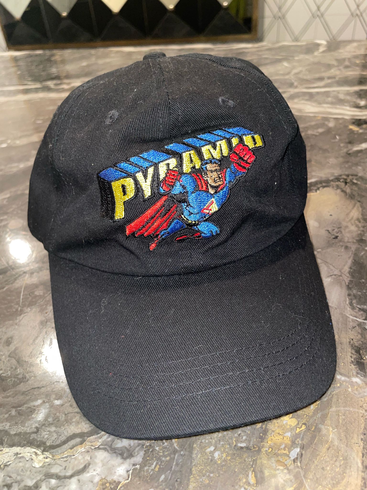 Black Pyramid Superman Hat