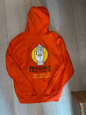 Chris Brown Psychedelic Orange Sweater