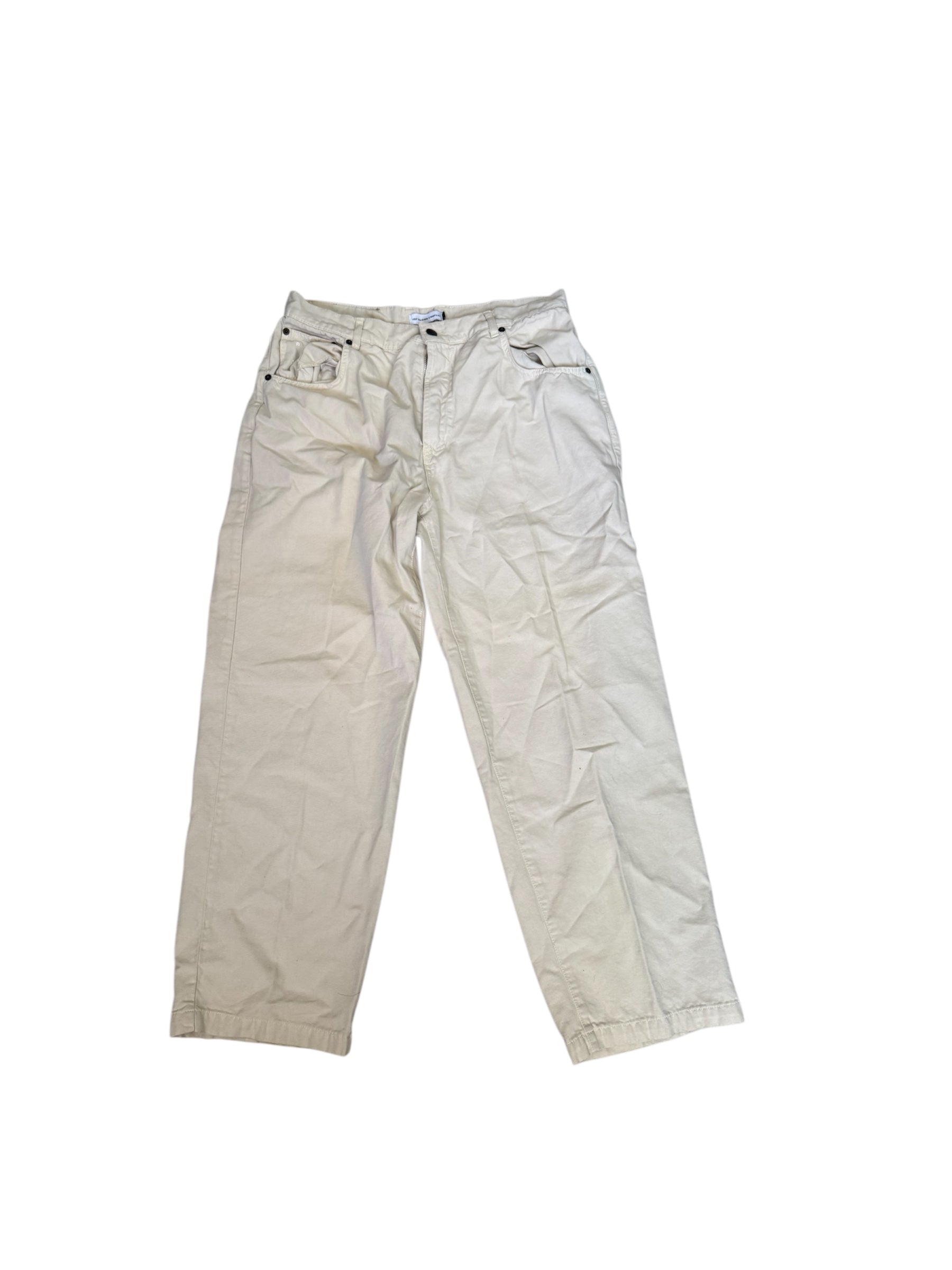 Chris Brown White Cargo Pants