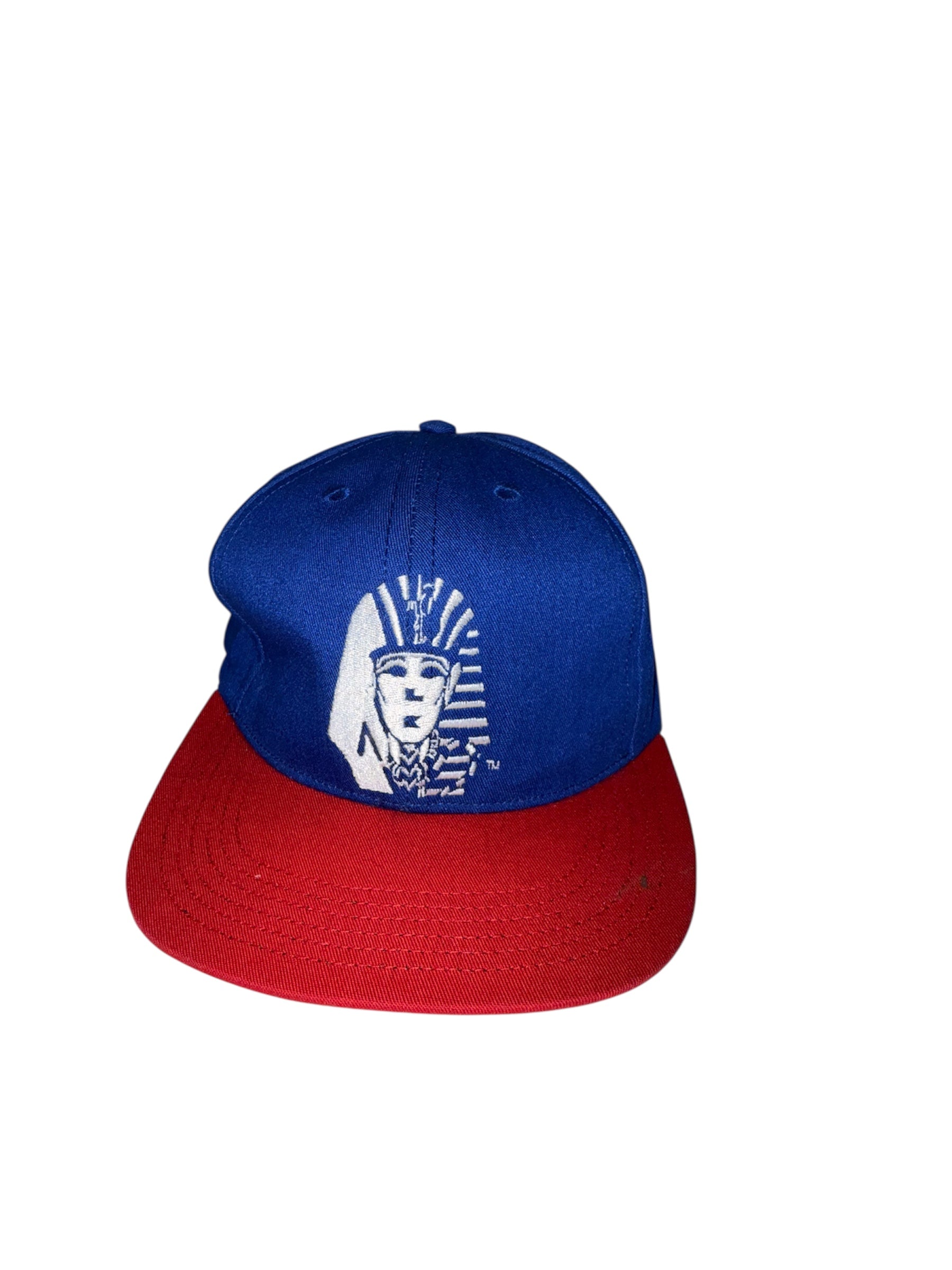 Chris Brown Blue/Red Egyptian Hat