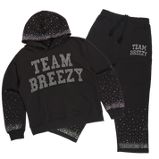 TEAM BREEZY RHINESTONE SWEATSUIT
