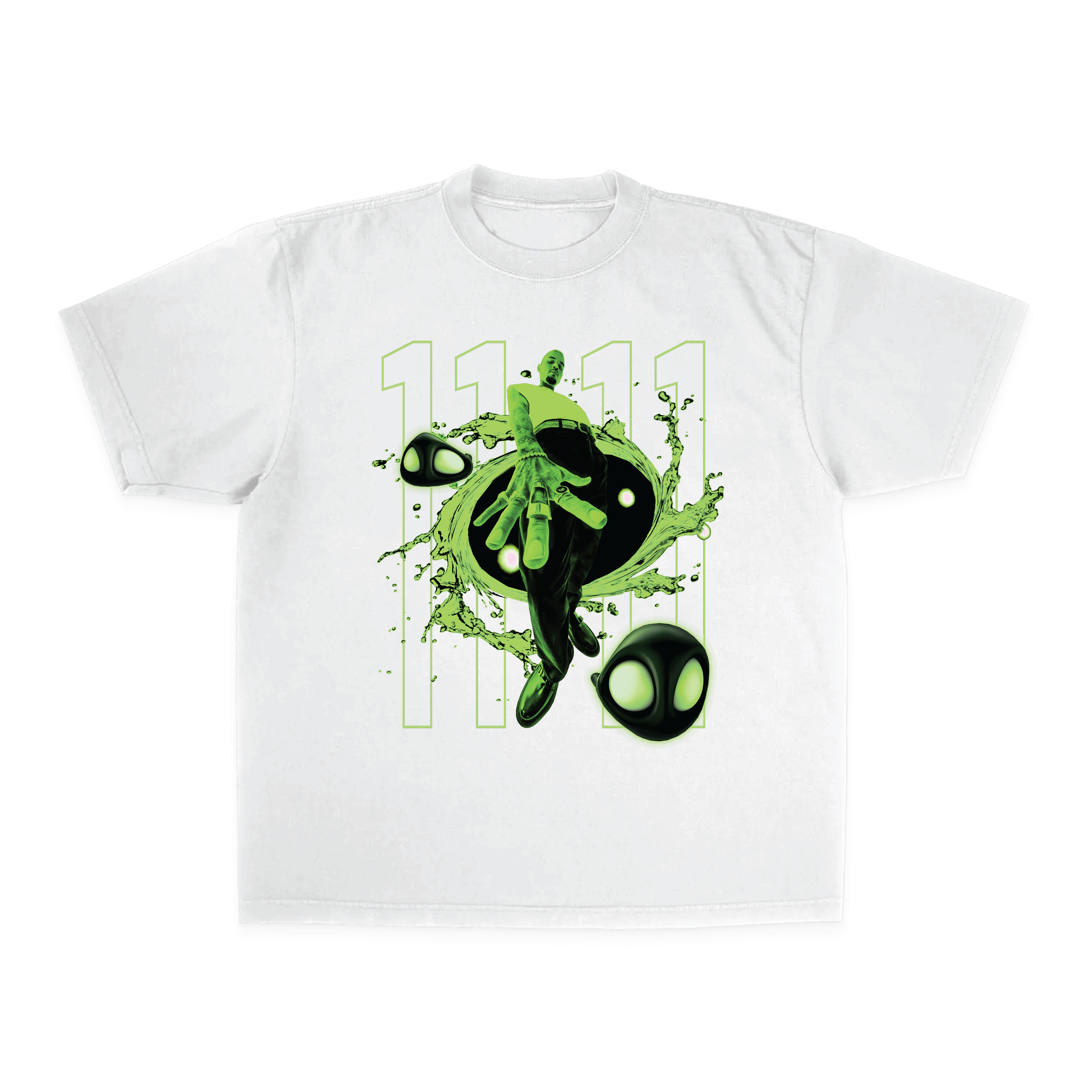 AFTERLIFE GREEN T-SHIRT