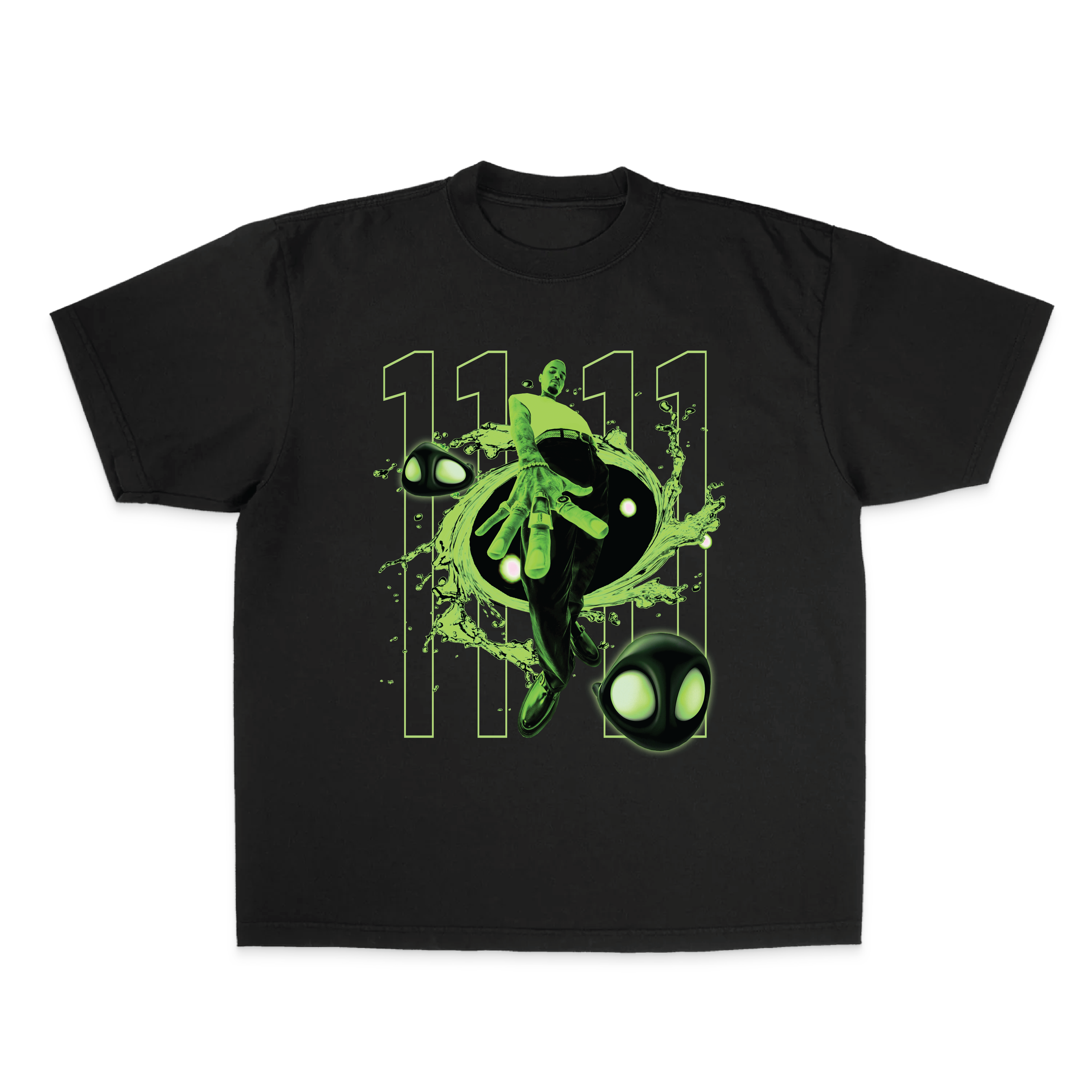 AFTERLIFE GREEN T-SHIRT