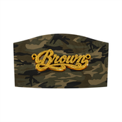 BROWN NAMEPLATE Women’s Camo Cropped Tube Top