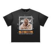 BROWN PREGAME SCRIBBLE S/S T-SHIRT