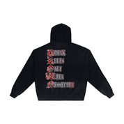 BANDANA BROWN ZIP HOODIE