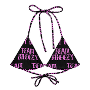 TEAM BREEZY All-Over Bikini Top