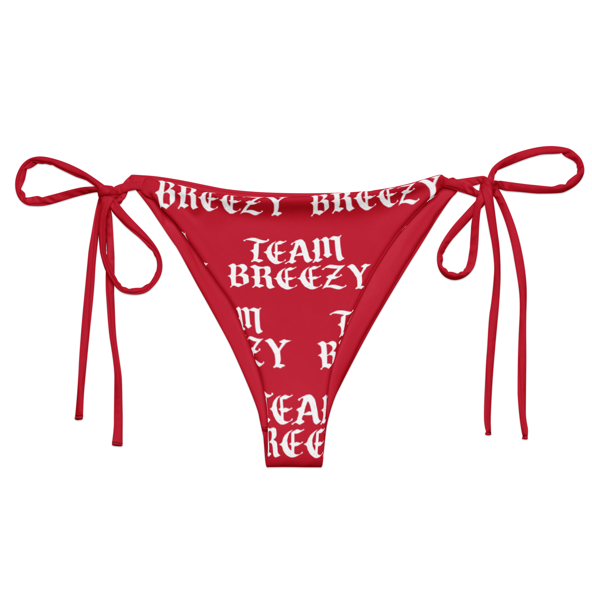 Team Breezy All-Over Print Bikini Bottom