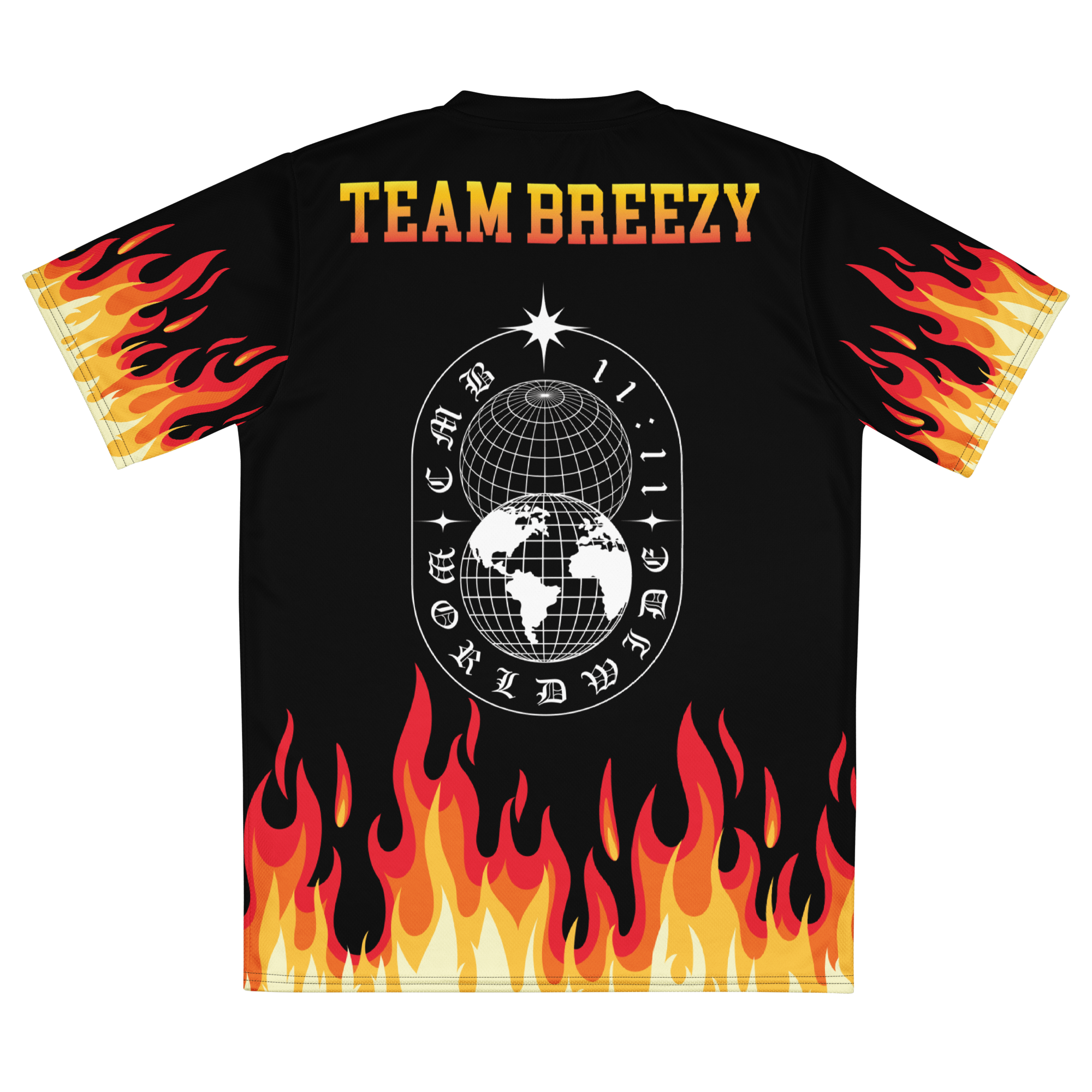 TEAM BREEZY BURN RUBBER JERSEY