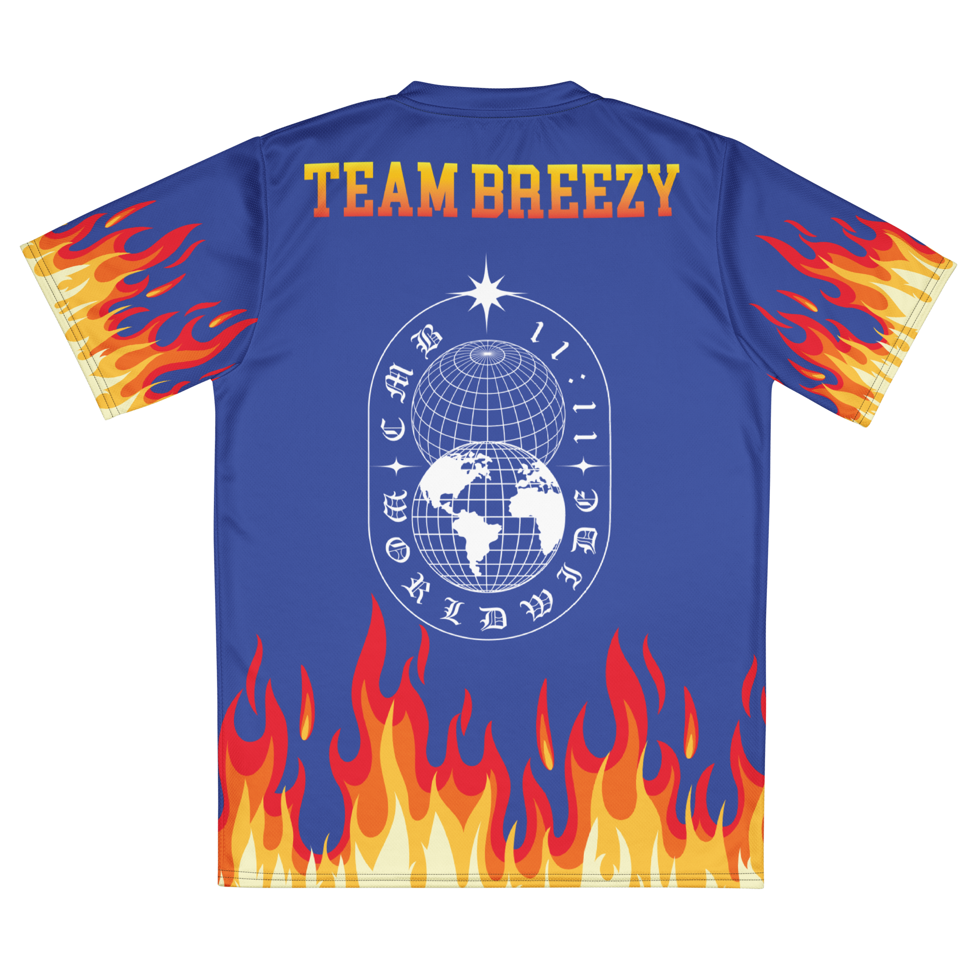 TEAM BREEZY BURN RUBBER JERSEY
