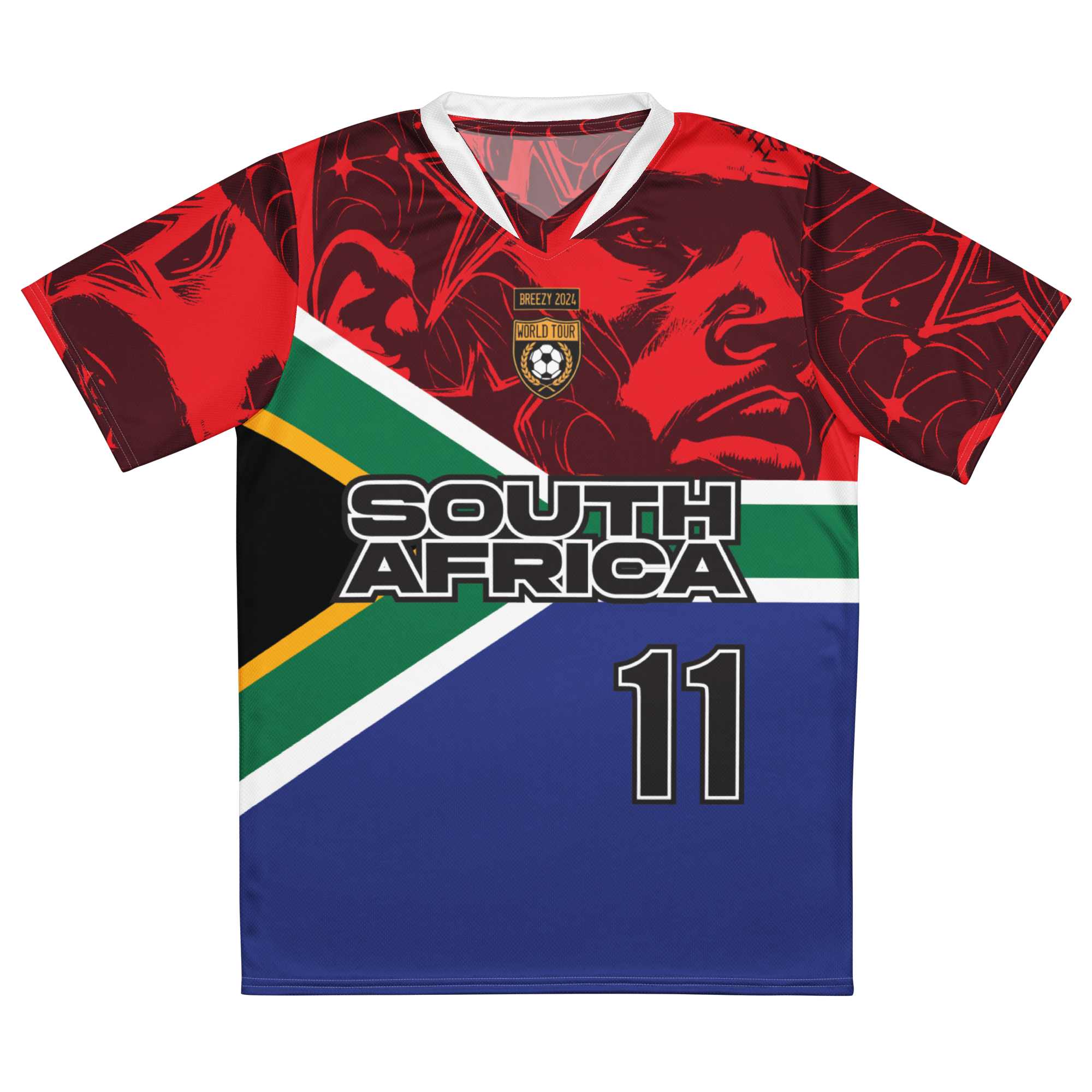 SOUTH AFRICA BREEZY SOCCER JERSEY