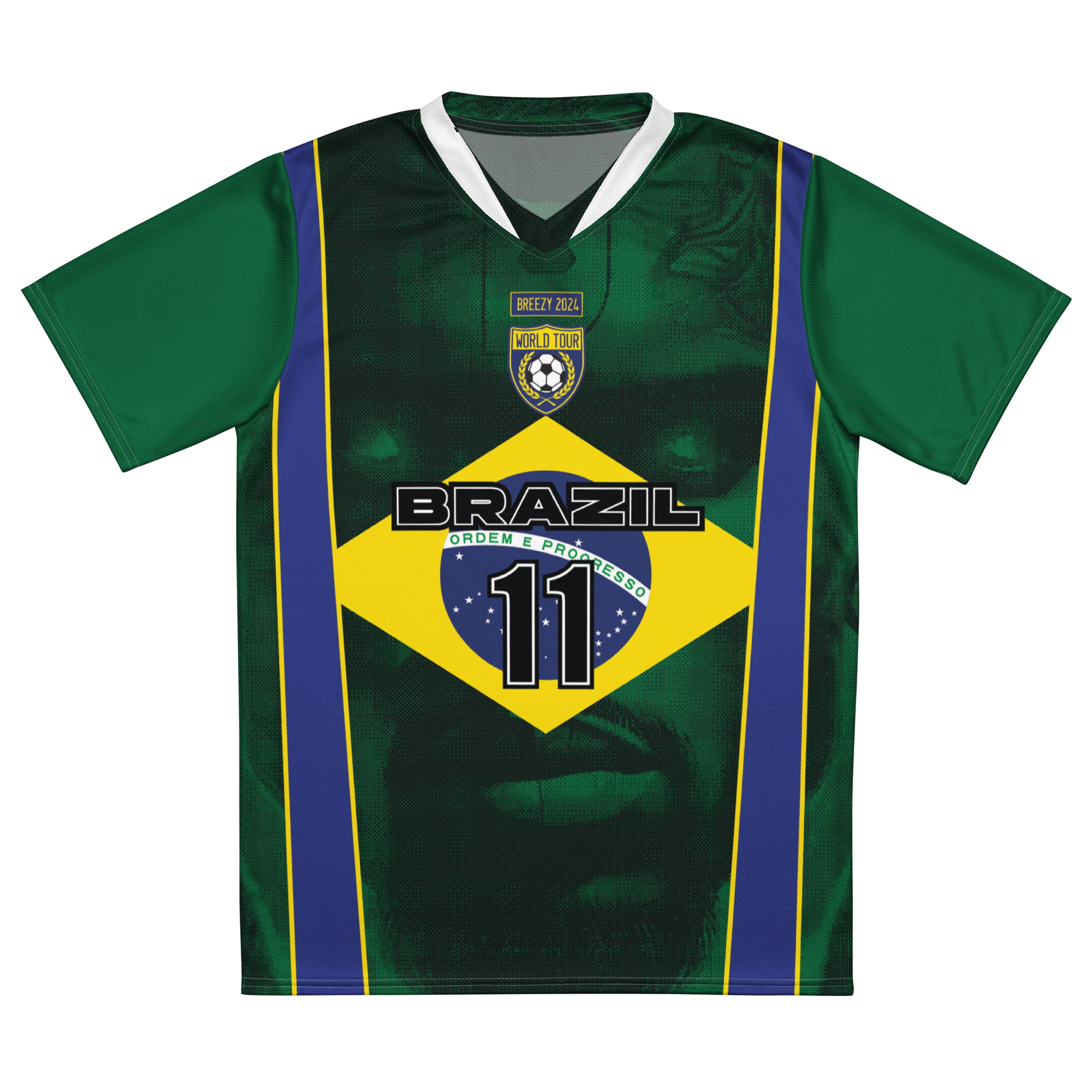 BRAZIL BREEZY SOCCER JERSEY