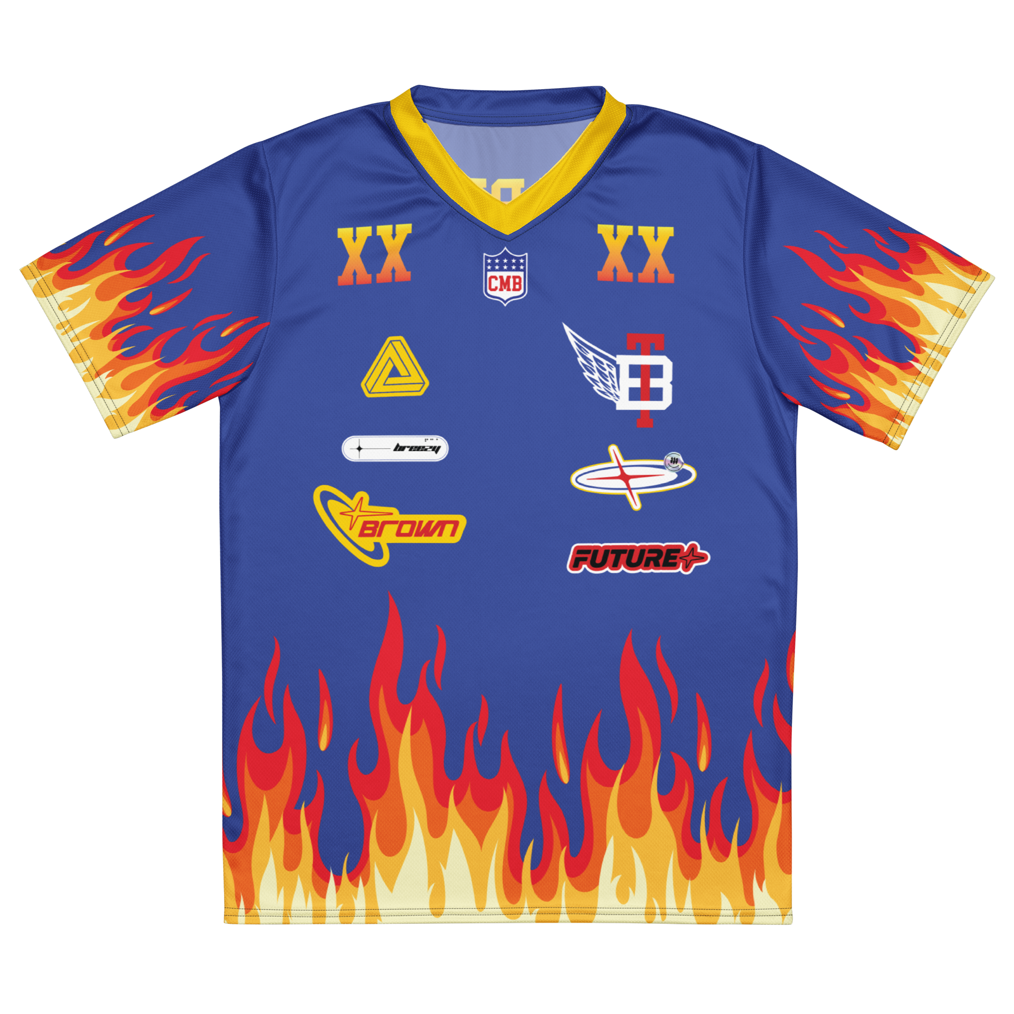 TEAM BREEZY BURN RUBBER JERSEY