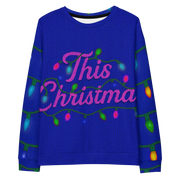 THIS CHRISTMAS KNIT UNISEX SWEATSHIRT