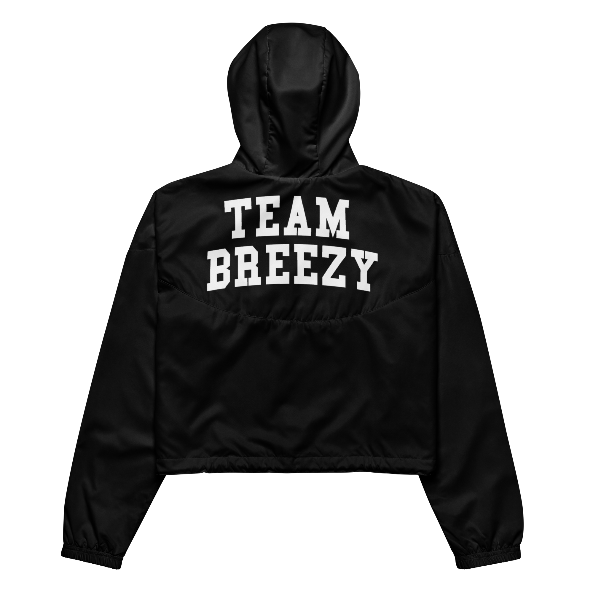 TEAM BREEZY ARCH CROPPED WINDBREAKER