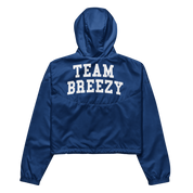 TEAM BREEZY ARCH CROPPED WINDBREAKER