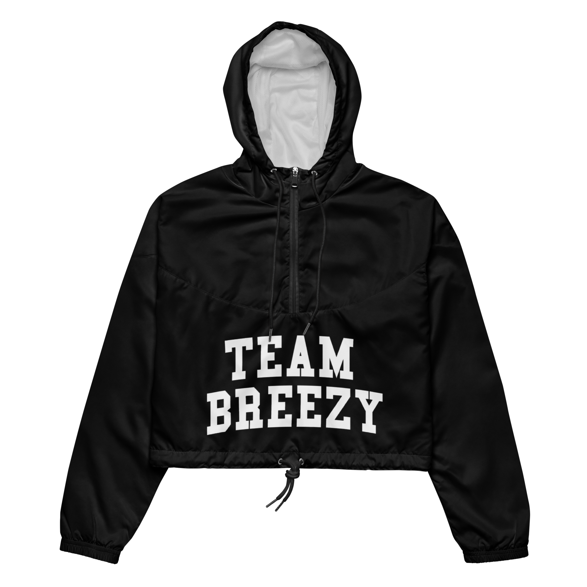TEAM BREEZY ARCH CROPPED WINDBREAKER