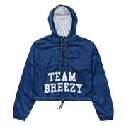 TEAM BREEZY ARCH CROPPED WINDBREAKER