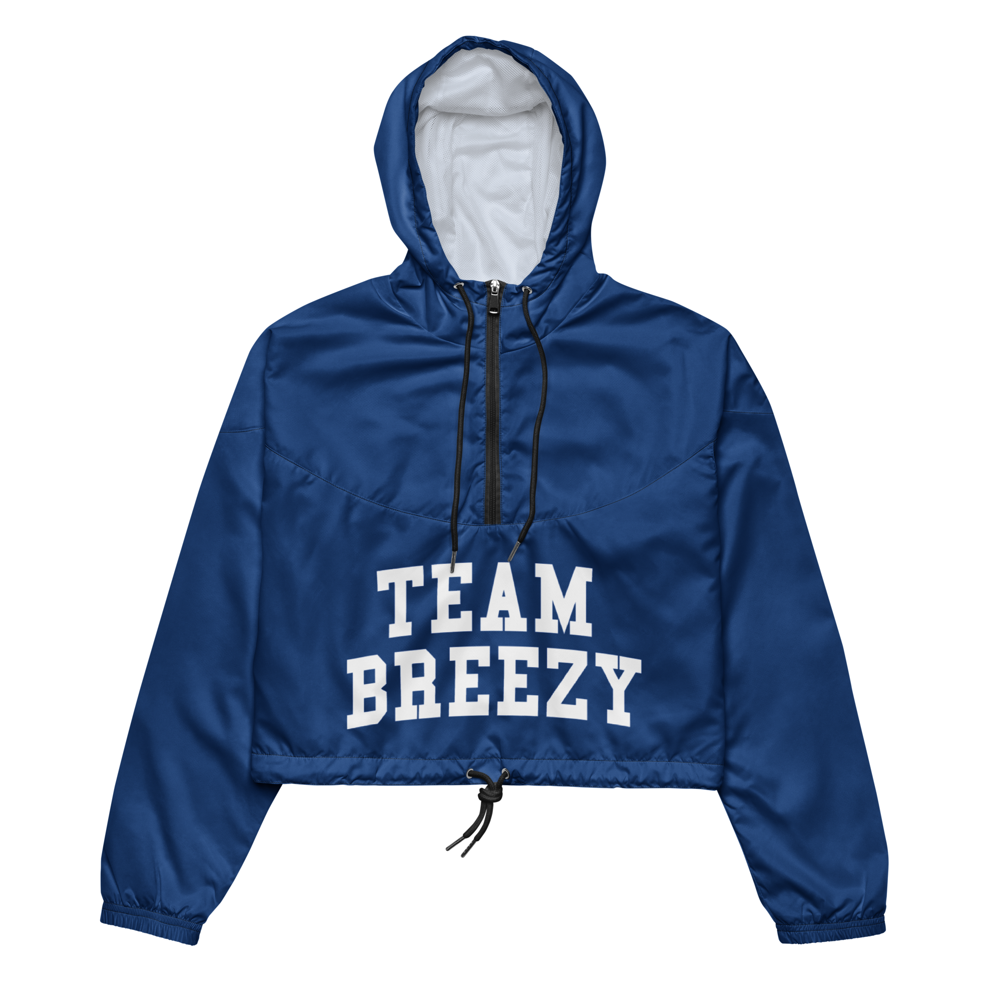 TEAM BREEZY ARCH CROPPED WINDBREAKER