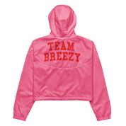TEAM BREEZY ARCH CROPPED WINDBREAKER