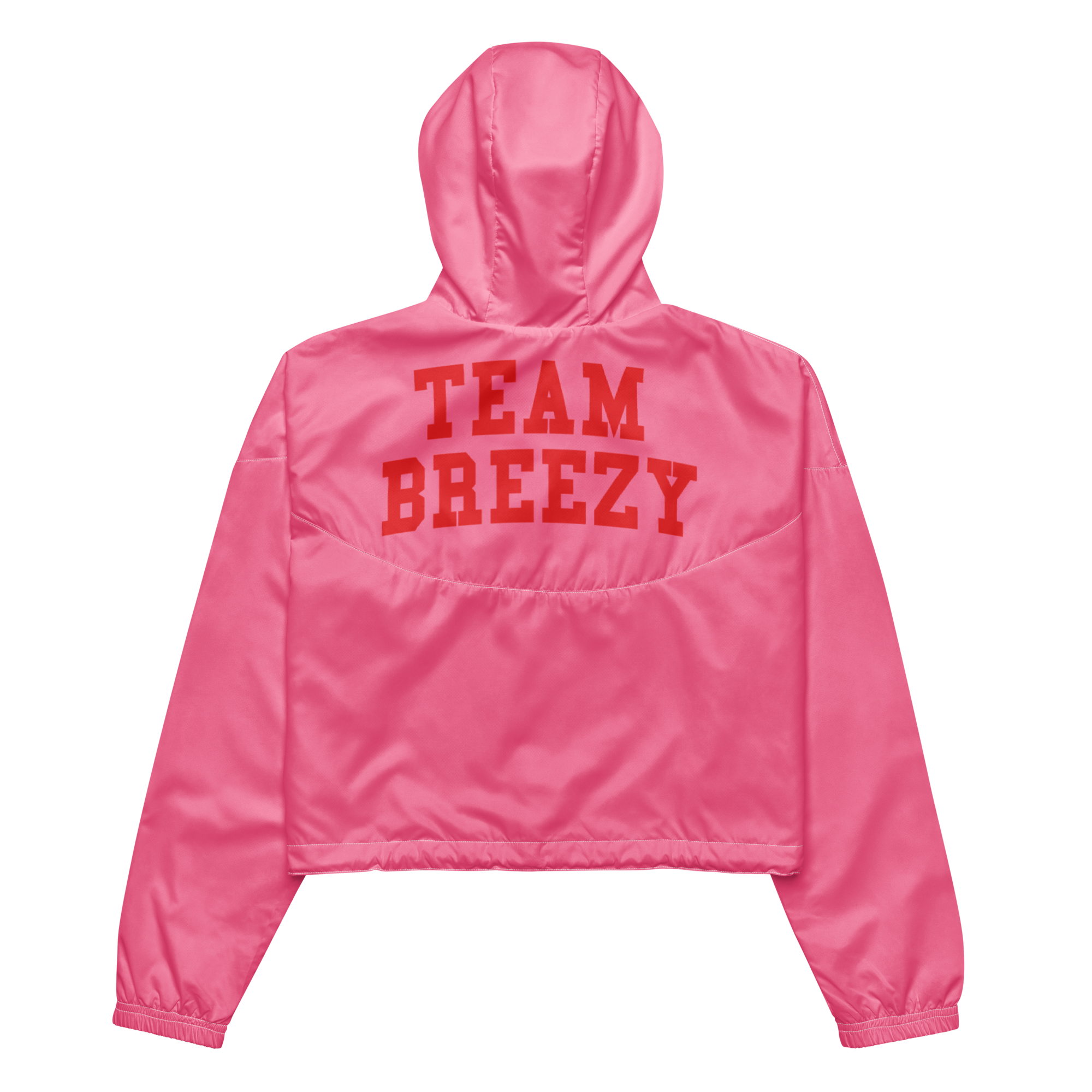 TEAM BREEZY ARCH CROPPED WINDBREAKER