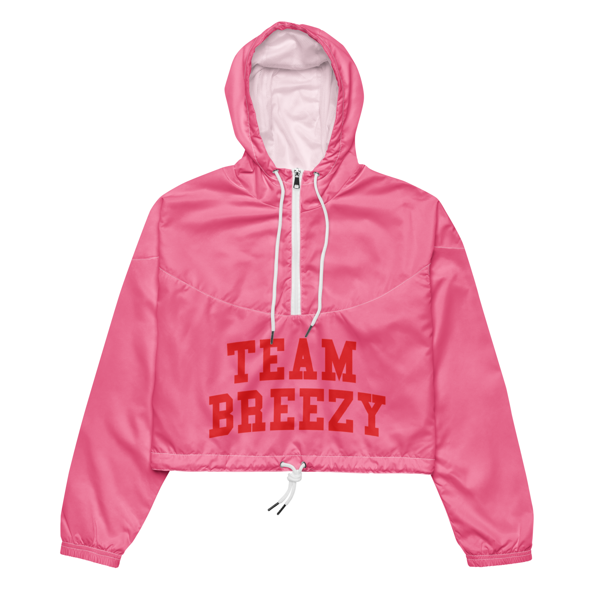 TEAM BREEZY ARCH CROPPED WINDBREAKER