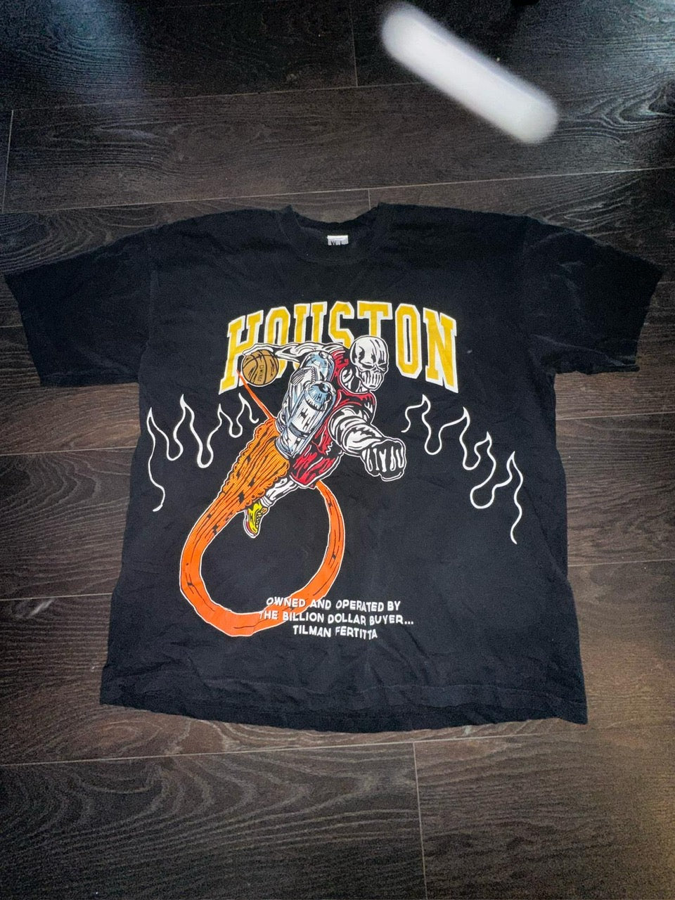 Chris Brown's Stage worn Houston Vintage Tee