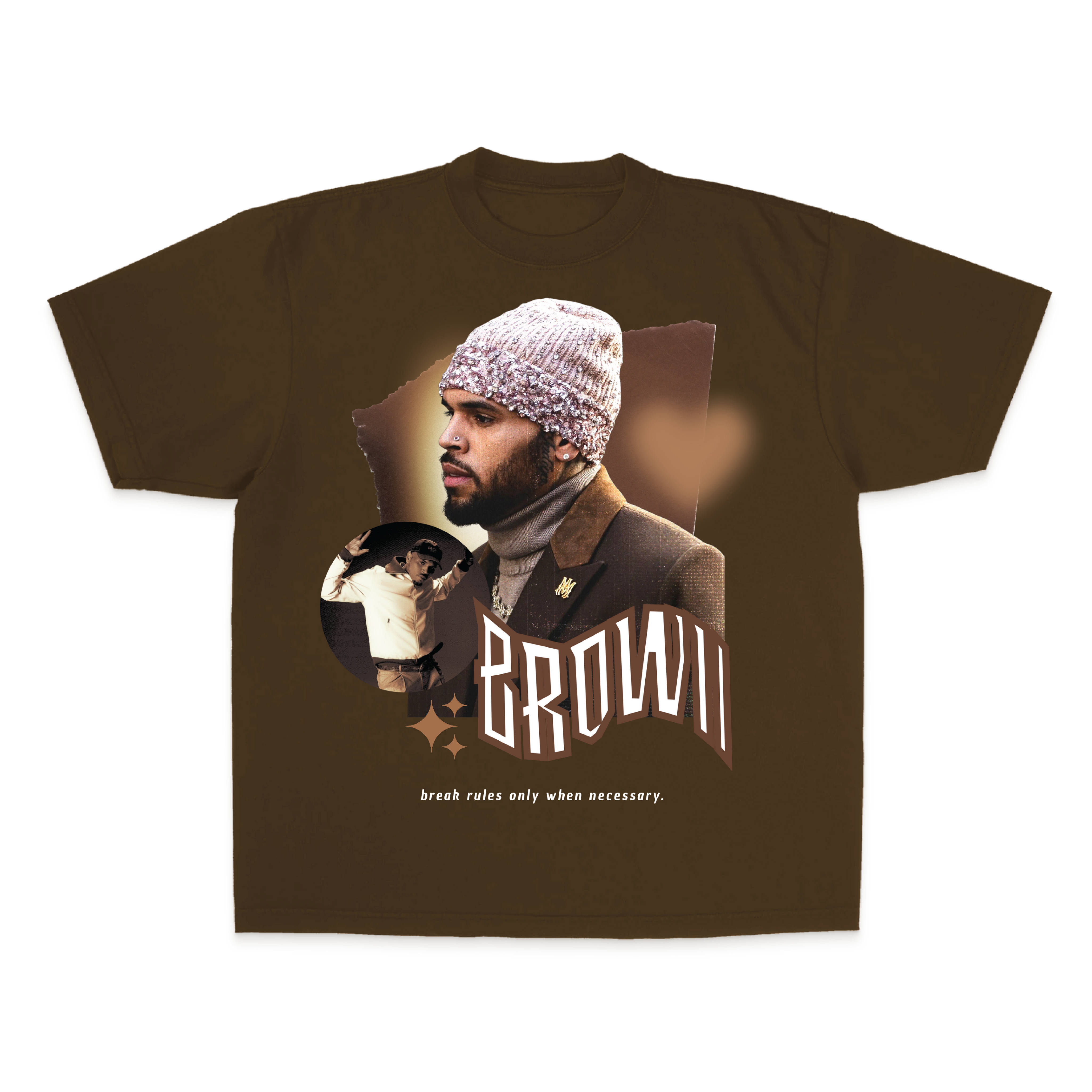 SUPERSTAR BROWN S/S T-SHIRT