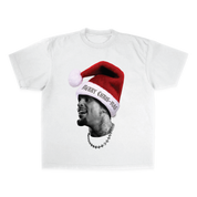 MERRY CHRIS-MAS BIG HEAD S/S T-SHIRT