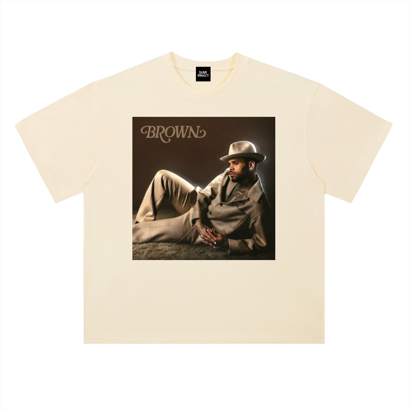 BROWN ALBUM COVER S/S T-SHIRT
