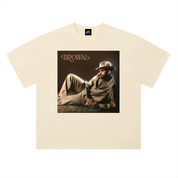 BROWN ALBUM COVER S/S T-SHIRT