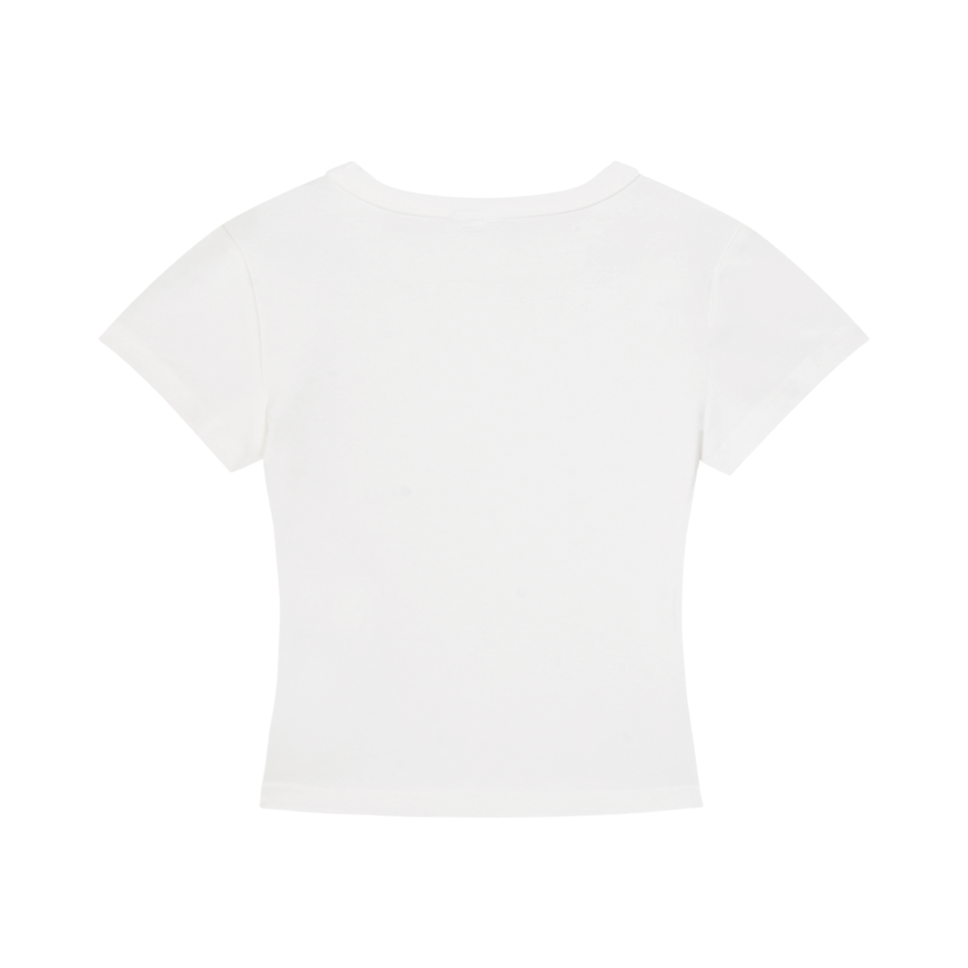 TEAM BREEZY BUBBLE LETTERS Women's Cropped T-Shirt
