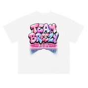 TEAM BREEZY BUBBLE LETTERS S/S T-SHIRT