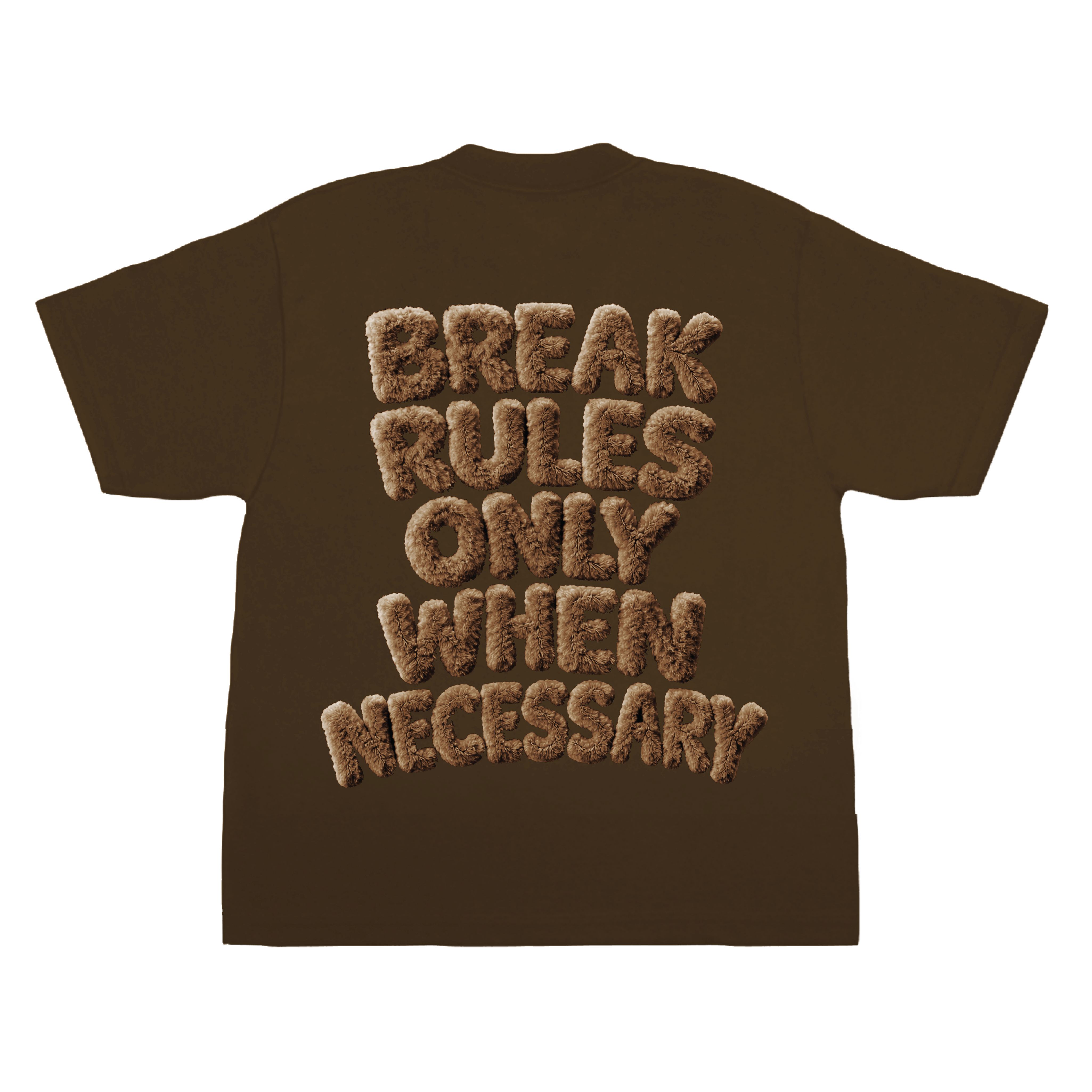 FUZZY BROWN S/S T-SHIRT