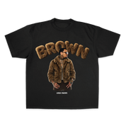 FUZZY BROWN S/S T-SHIRT