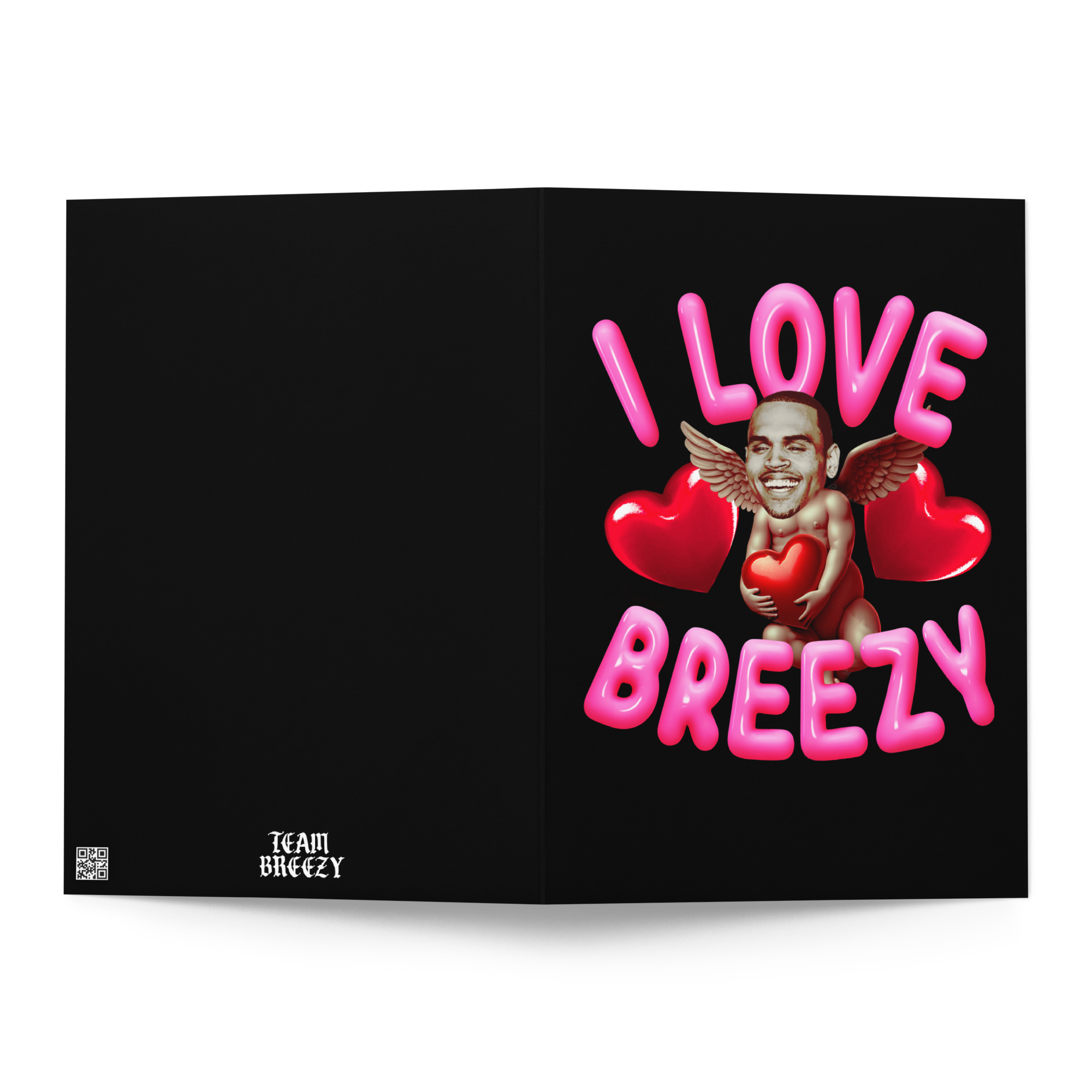 CUPID BREEZY VALENTINE'S DAY CARD