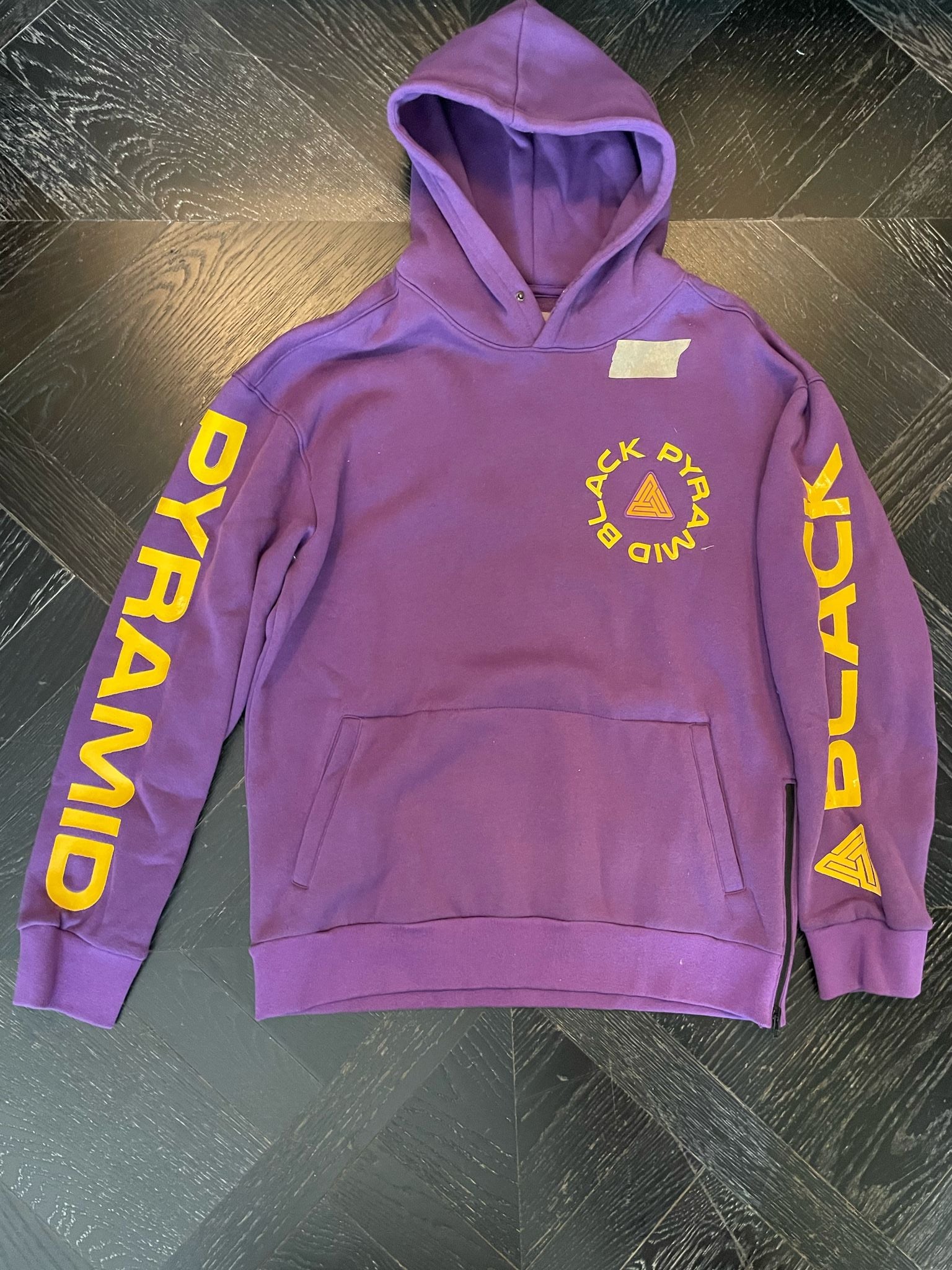 Chris Brown Black Pyramid Purple Sweater