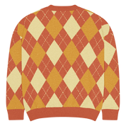 TEAM BREEZY ARGYLE KNIT UNISEX SWEATSHIRT