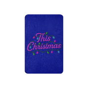 THIS CHRISTMAS KNIT SHERPA BLANKET