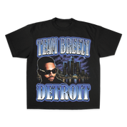 TEAM BREEZY REP YOUR CITY S/S T-SHIRT W/ RHINESTONES