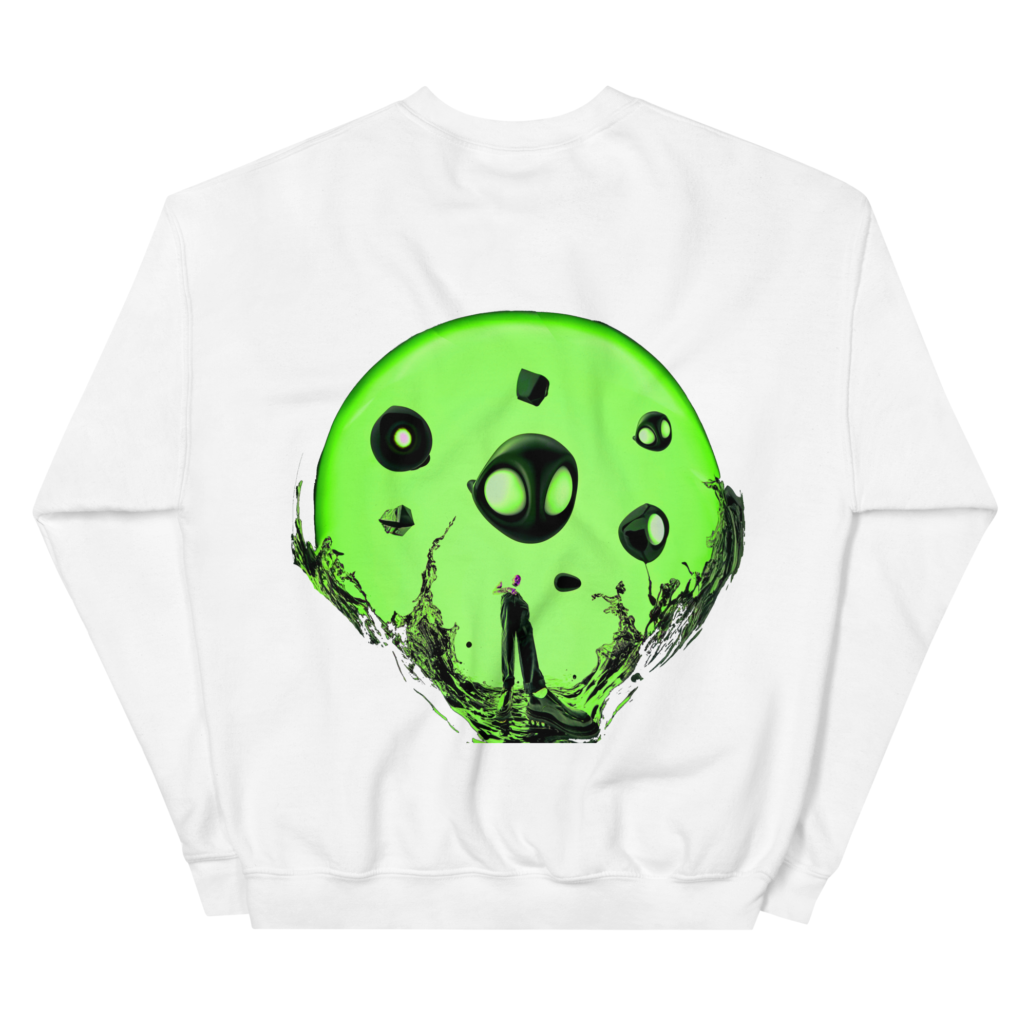 AFTERLIFE GREEN UNISEX SWEATSHIRT