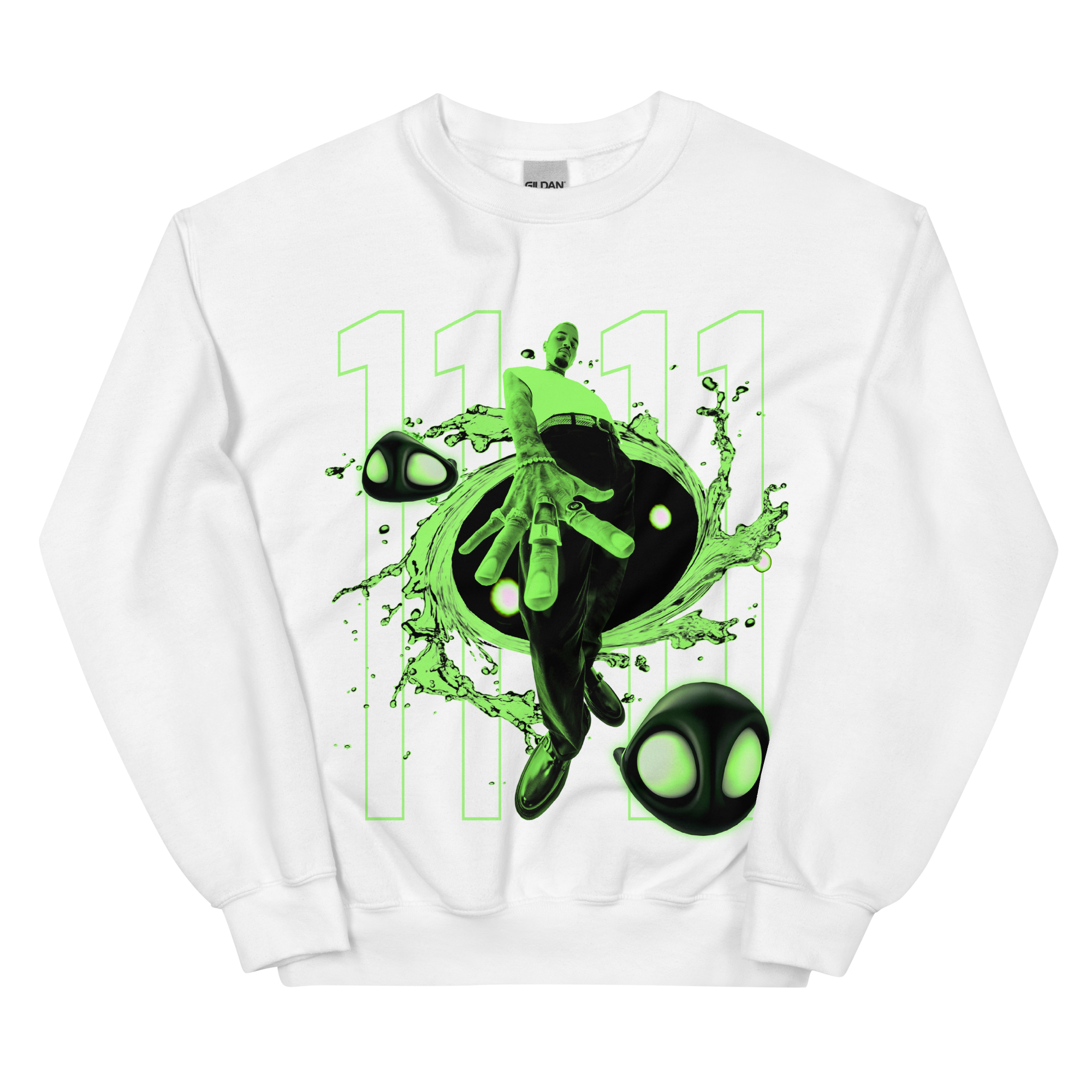 AFTERLIFE GREEN UNISEX SWEATSHIRT